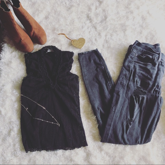 RINASCIMENTO Blacktop Layered Sheer sleeveless XS - Picture 1 of 8